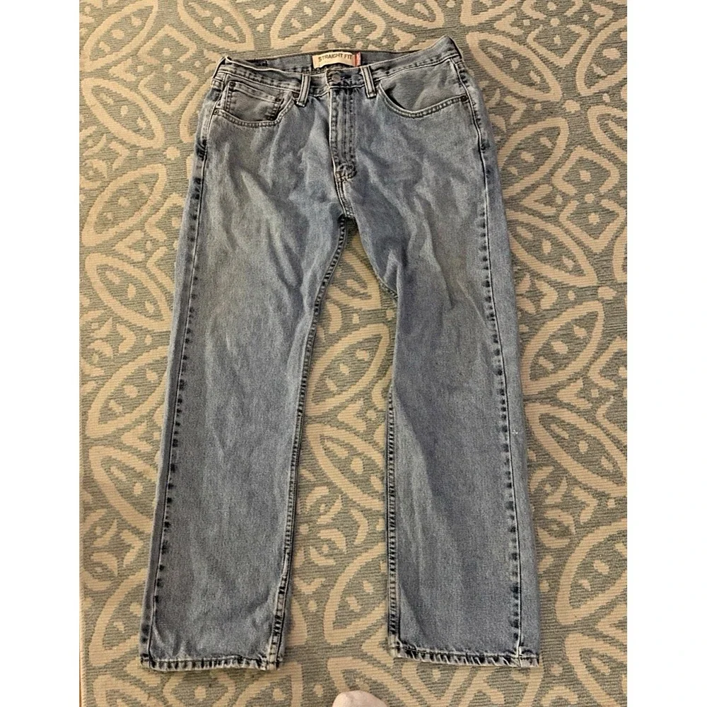 Levi's 505 Jeans Men's Blue Denim Wpl-423 Regular Fit‎ Straight Leg 34x29